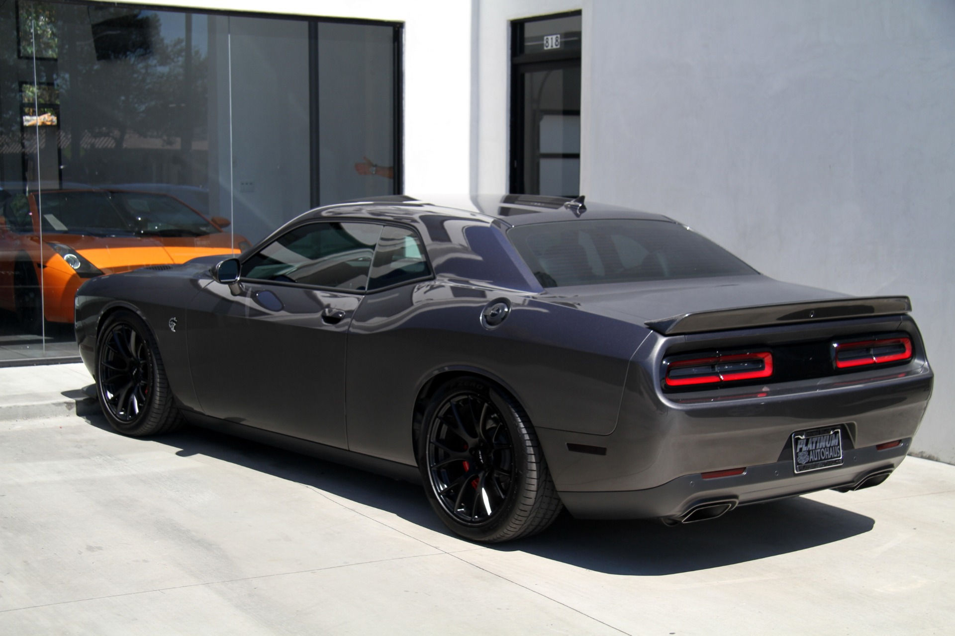 Wallpaper #84950 2018 Dodge Challenger Srt Demon Black Satin Hood Only 594 Miles Bone