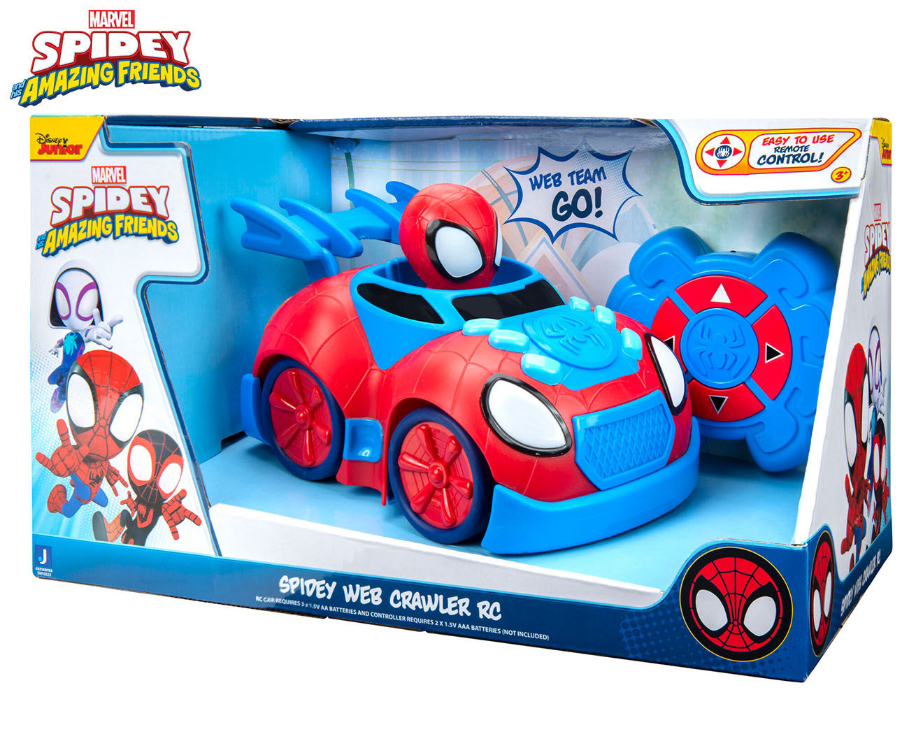 Wallpaper #QRobUZMB1yWOL4qgaoH_272 Spider Man Spidey His Amazing Friends Spidey Web Crawler Rc Toy
