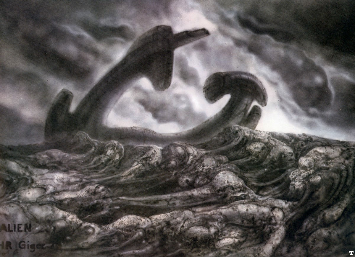 Wallpaper #8miAIJMBSpphPi3-mS3Z365 Alien Derelict Ship by Hr Giger Alien Fan Art Image Gallery