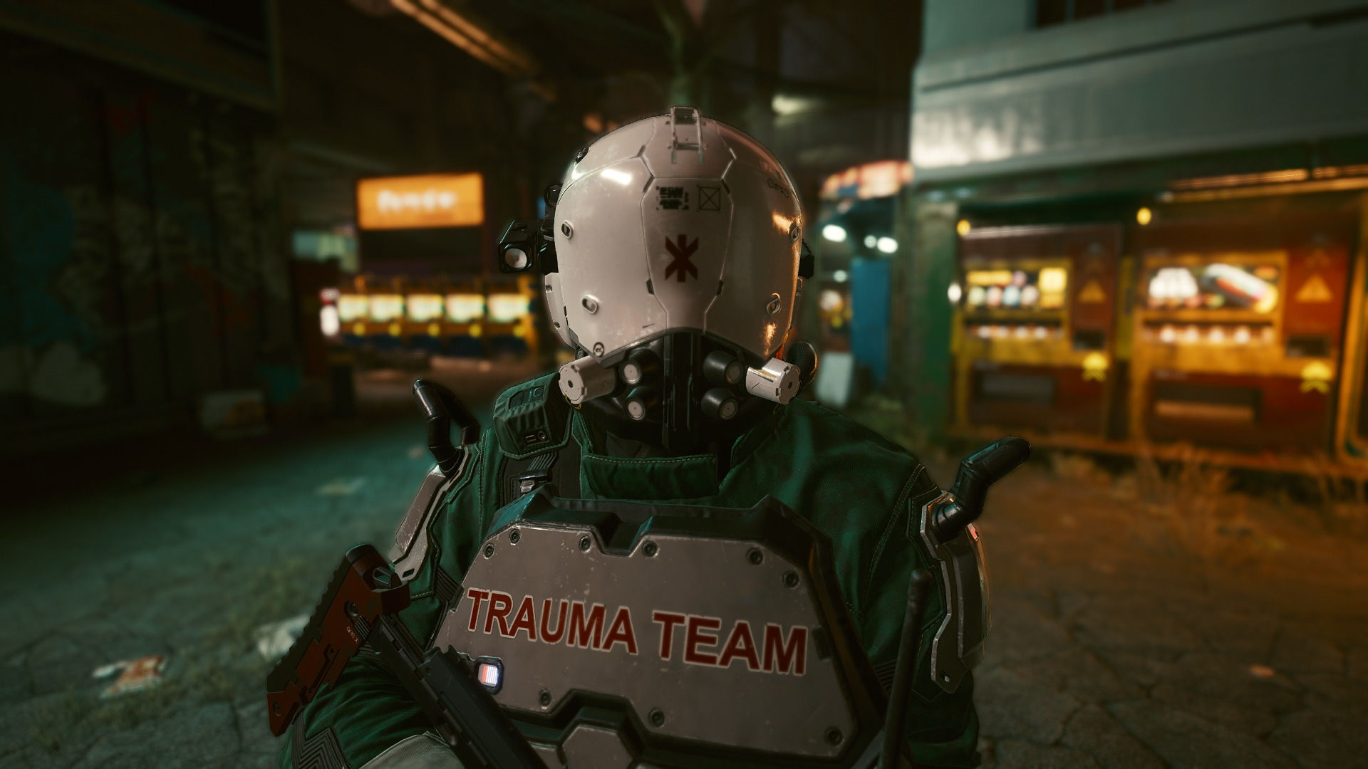 Wallpaper #294e4 Cyberpunk 2077 Trauma Team W Warszawie Pokazowka Pracownika Cdp Red