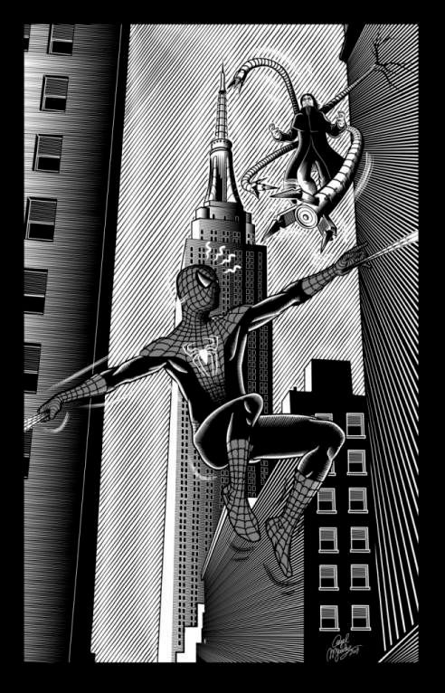 Wallpaper #Zrgr2pIBJvJKYCmE8vAv267 Spiderman vs Doc Ock Spider Man Fan Art 9579604 Fanpop