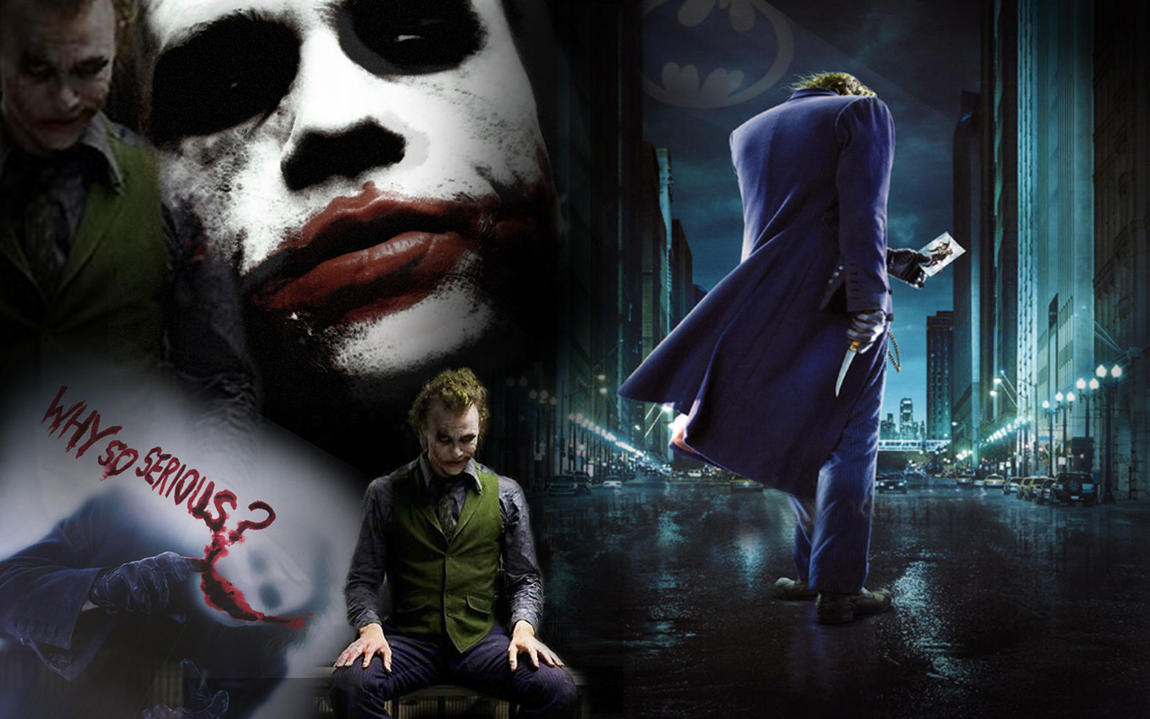 Wallpaper #6xqXUZMB1yWOL4qgNIF3285 Joker Heath Ledger Wallpaper 14370980 Fanpop