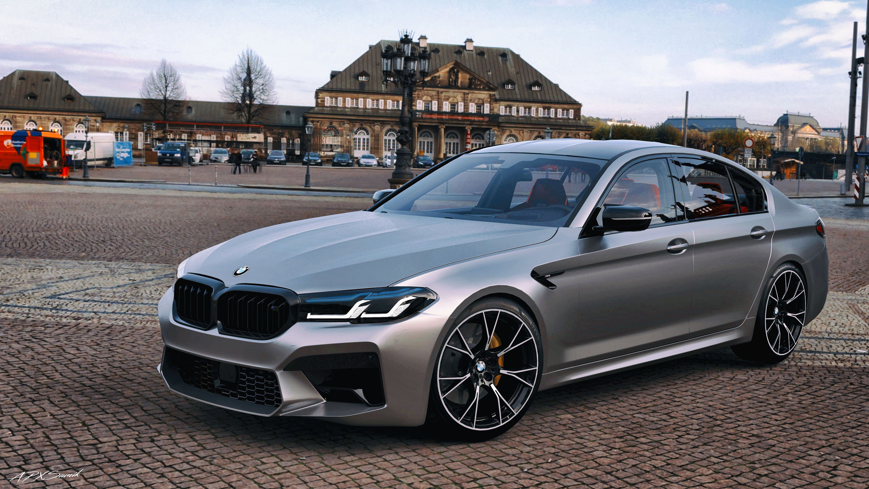 Wallpaper #W0CUMZMBJhL2WPbaAMcn372 2021 BMW M5 F90 Competition Lci Behance