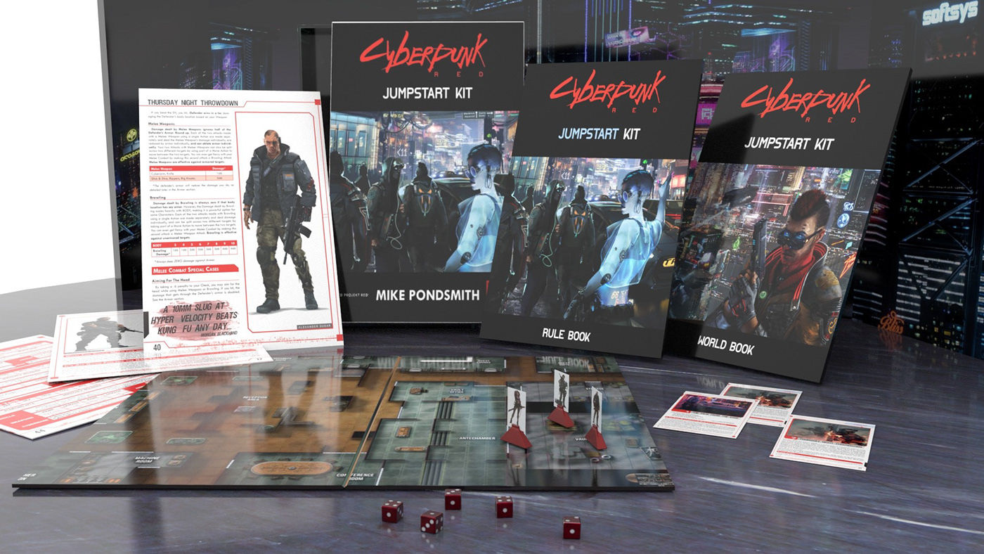 Wallpaper #5wBZ5Y4BSdW8dNou6Qud8 Cyberpunk Board Game on Behance