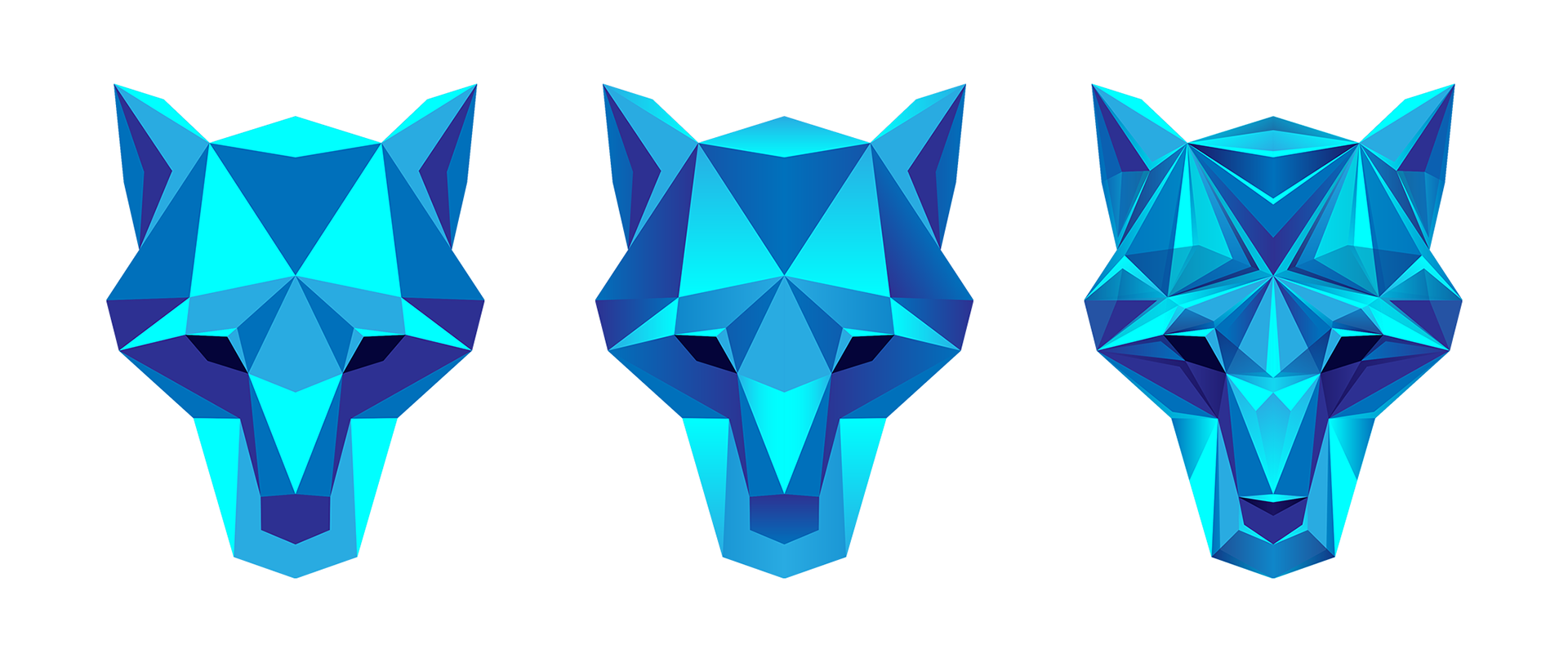 Wallpaper #4h3xLJMBlOZrFDOkhswd275 Abstract Wolf on Behance