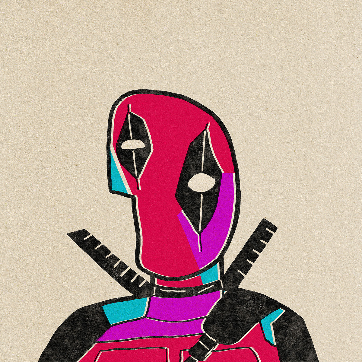 Wallpaper #yzEVNpMB5zzyi_yYUlhw532 Cubism Super Hero on Behance