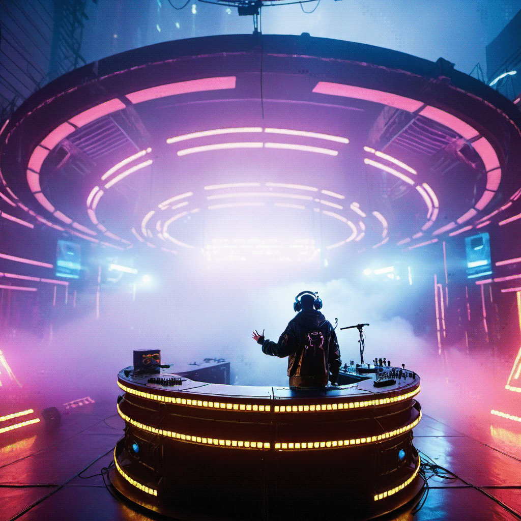 Wallpaper #3mhDIZMBSpphPi3-ky9u10 Cyberpunk Style Music Festival on Behance