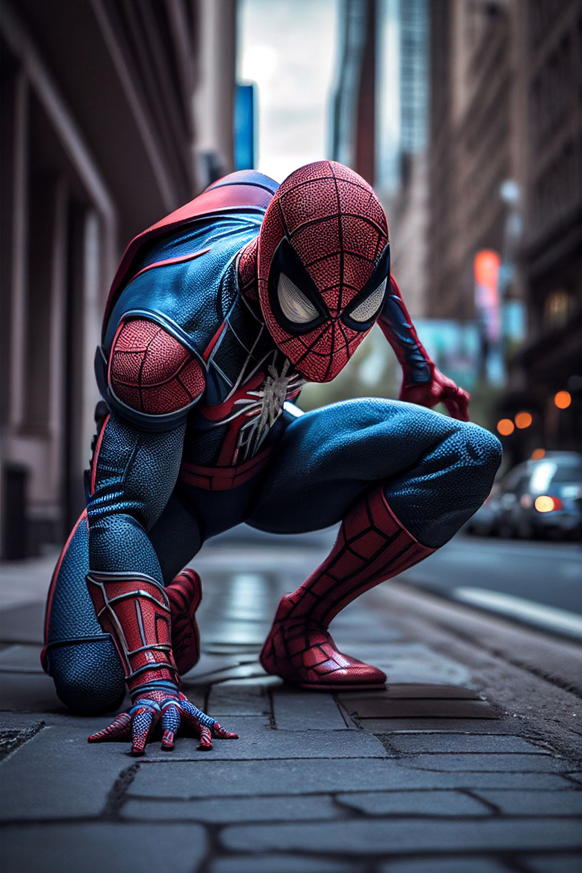 Wallpaper #0zG4NZMB5zzyi_yYW1eC53 Spider Man AI Picture on Behance