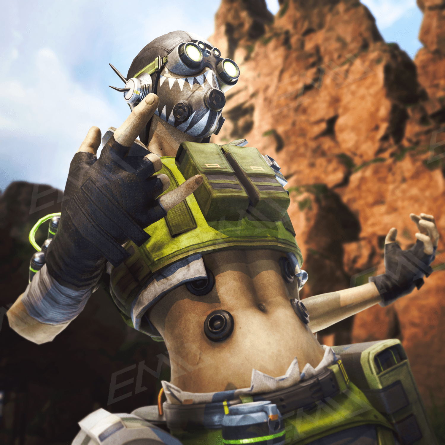 Wallpaper #AX218Y4Bnwiau_P6MgpZ44 Apex Legends 3D Art Behance