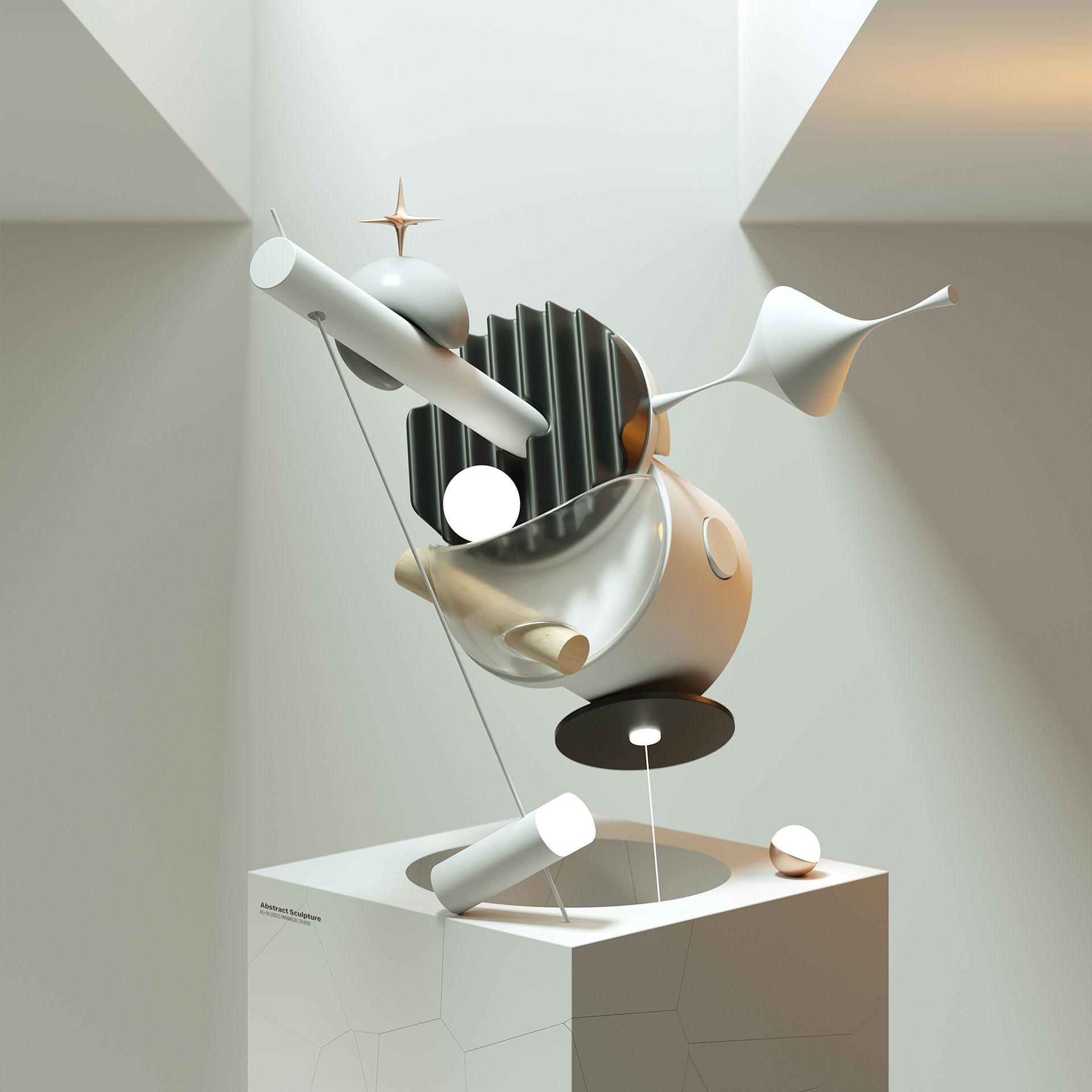 Wallpaper #i2hpFpMBSpphPi3-fwvy177 Abstract Sculptures 22 Behance