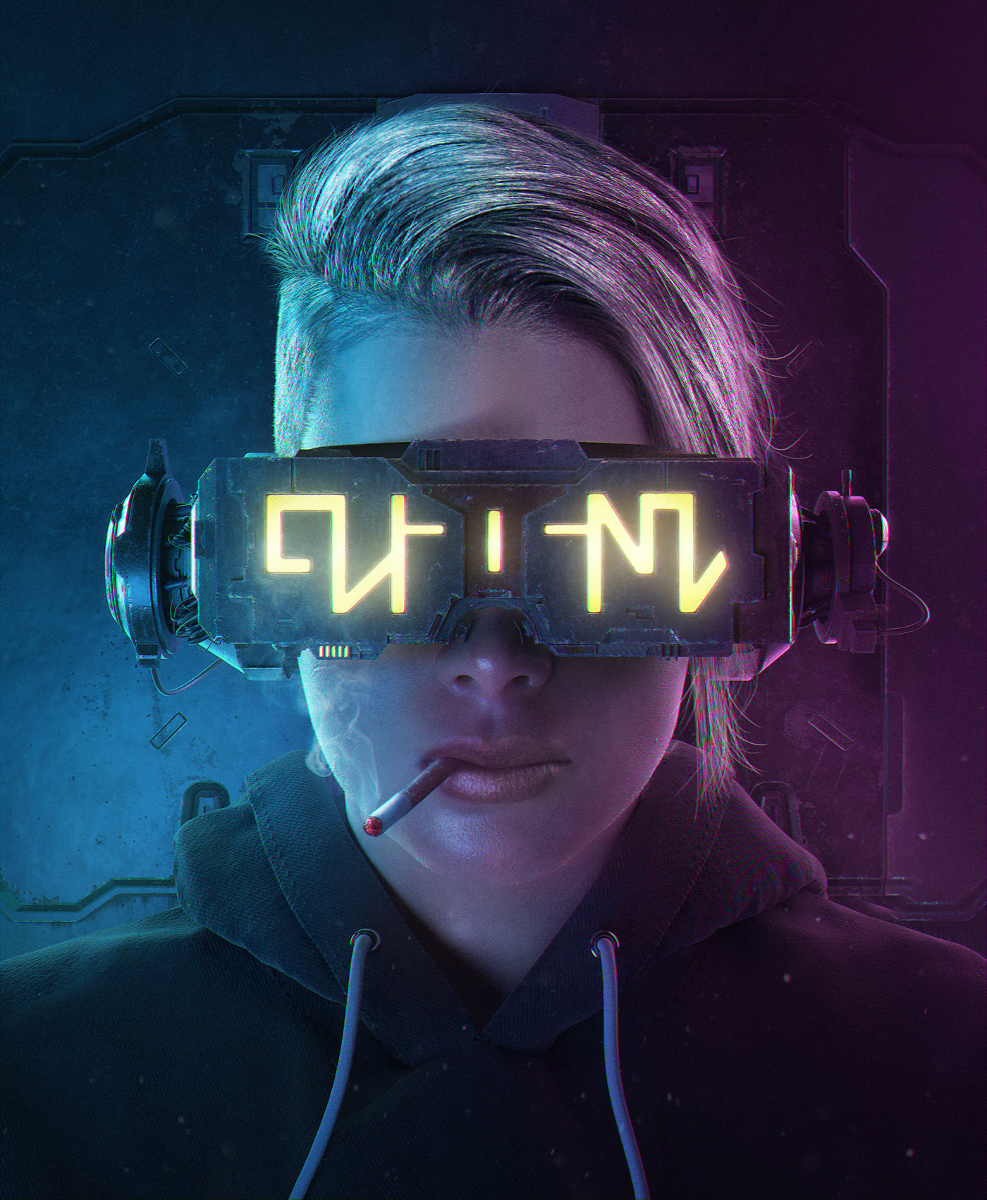 Wallpaper #kupIU5MBlwTYPL18XQoi172 Cyber Glasses Behance