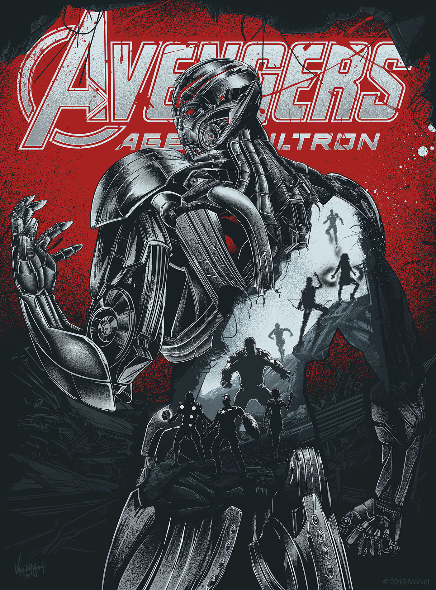 Wallpaper #eqVCOJMBVBiSkHCa3Y0f45 Avengers 2 Age of Ultron on Behance