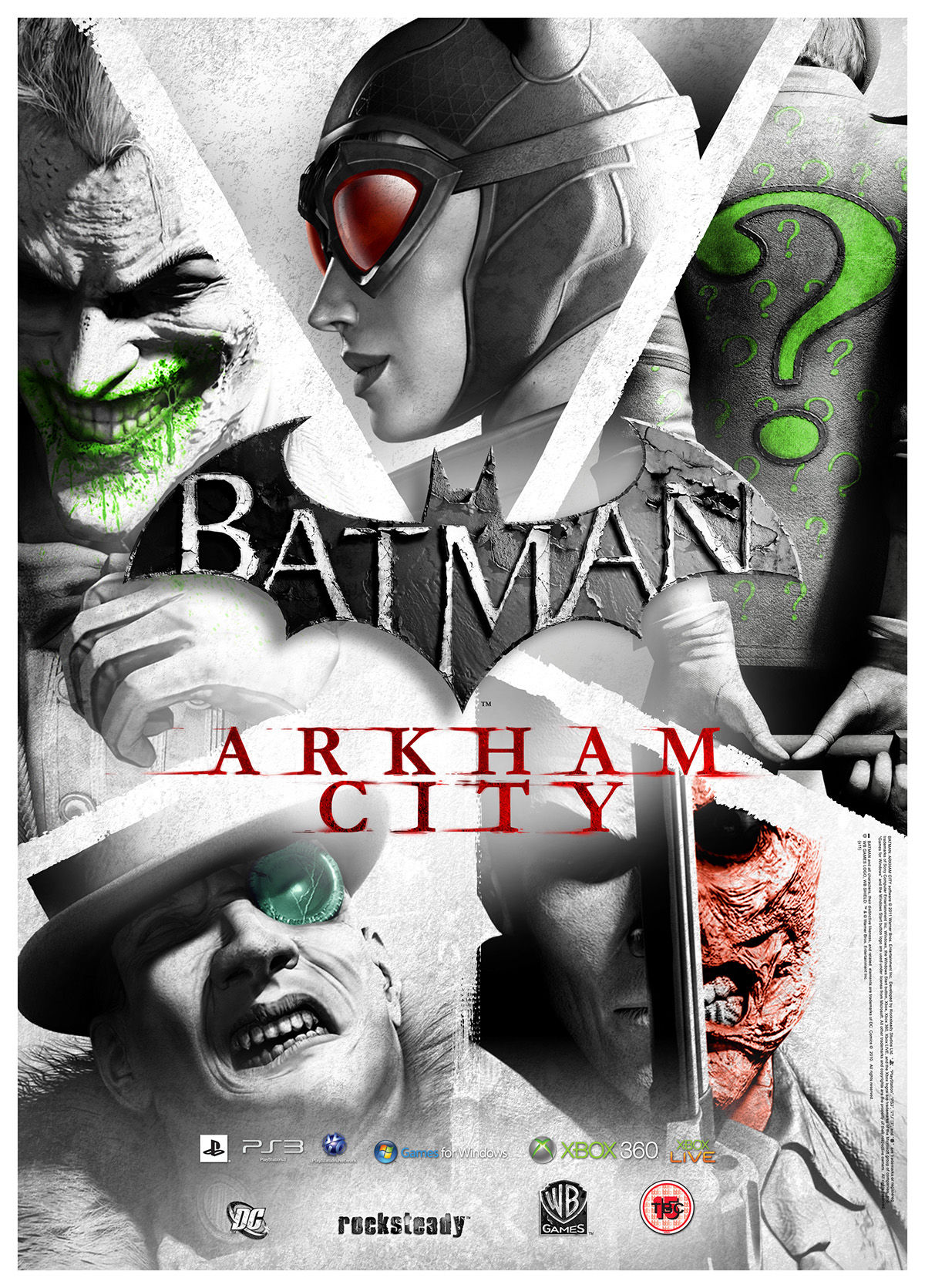 Wallpaper #GGgUHpMBSpphPi3-ciiO91 Batman Arkham City on Behance