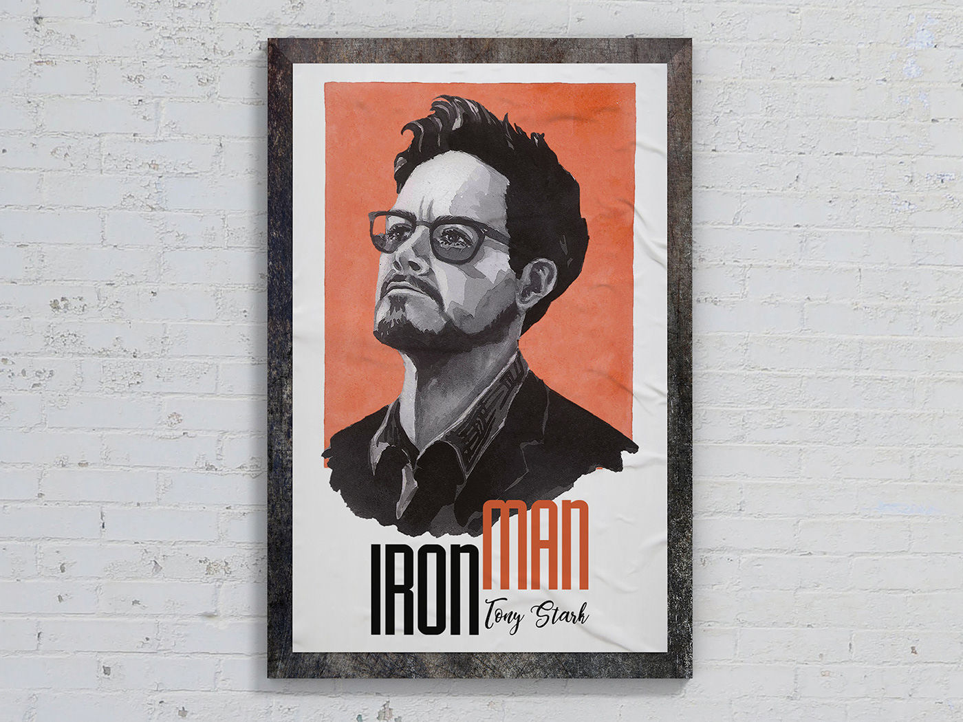 Wallpaper #N6WdOJMBVBiSkHCaNI6L91 Iron Man Poster on Behance