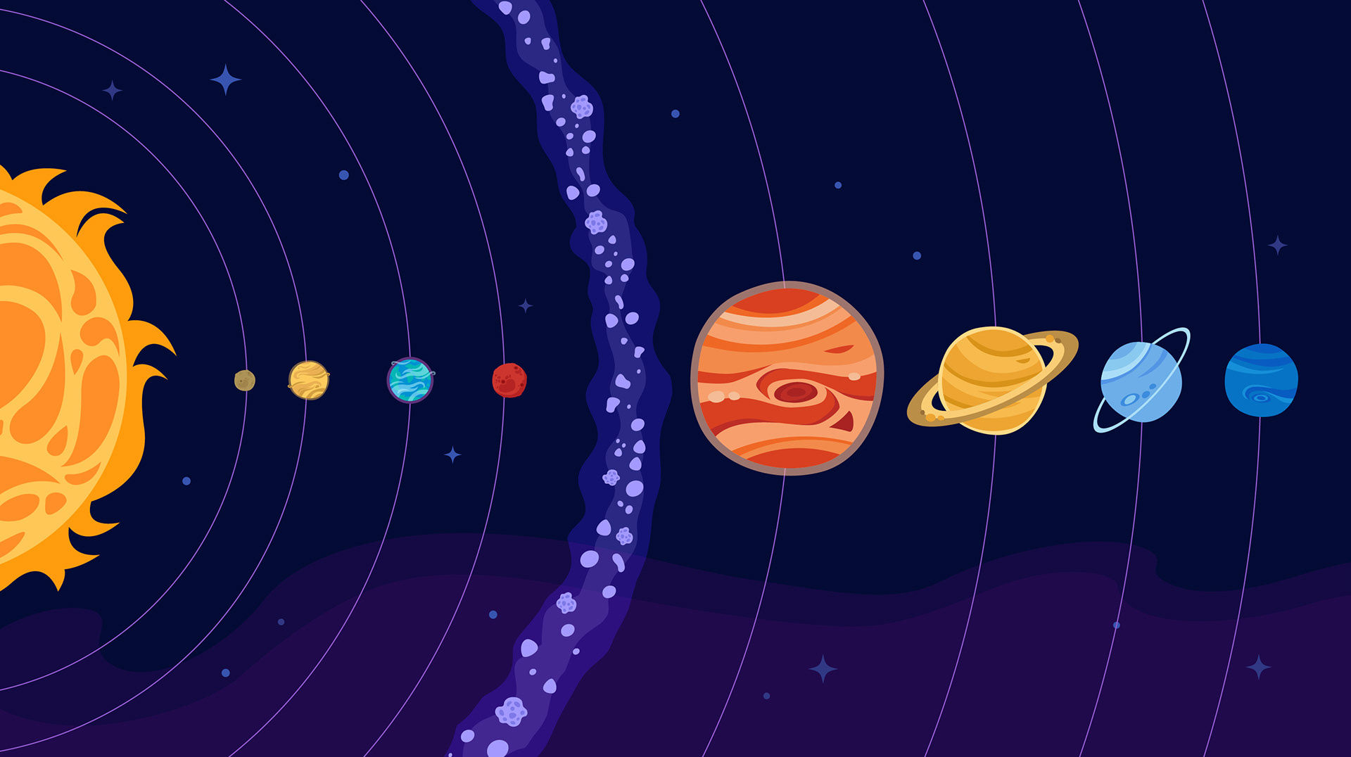 Wallpaper #CGc6B5MBSpphPi3-I8U6267 Space Vector Graphics on Behance