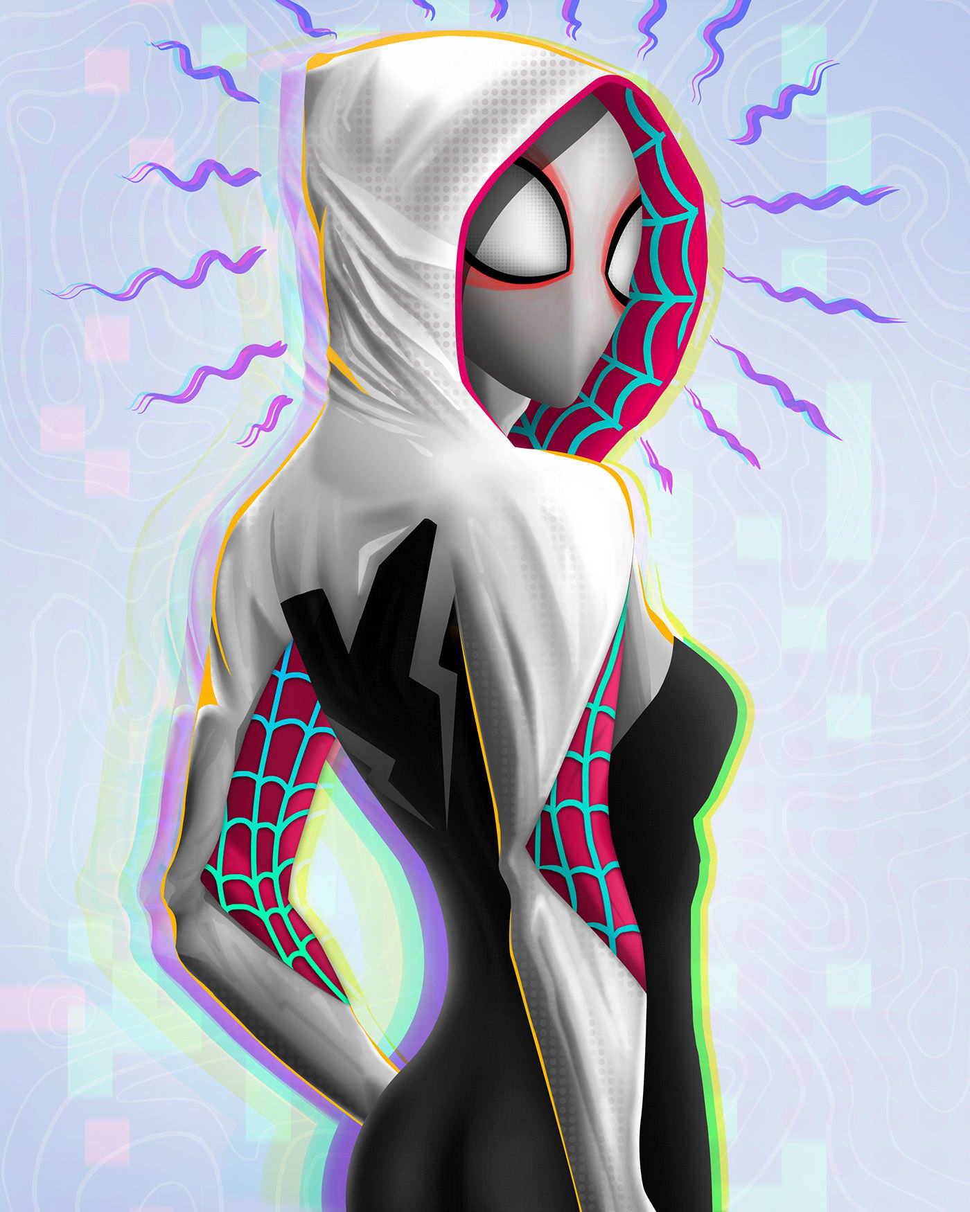 Wallpaper #a_RNOpMBKFX8bn3rUnhb237 Ghost Spider on Behance