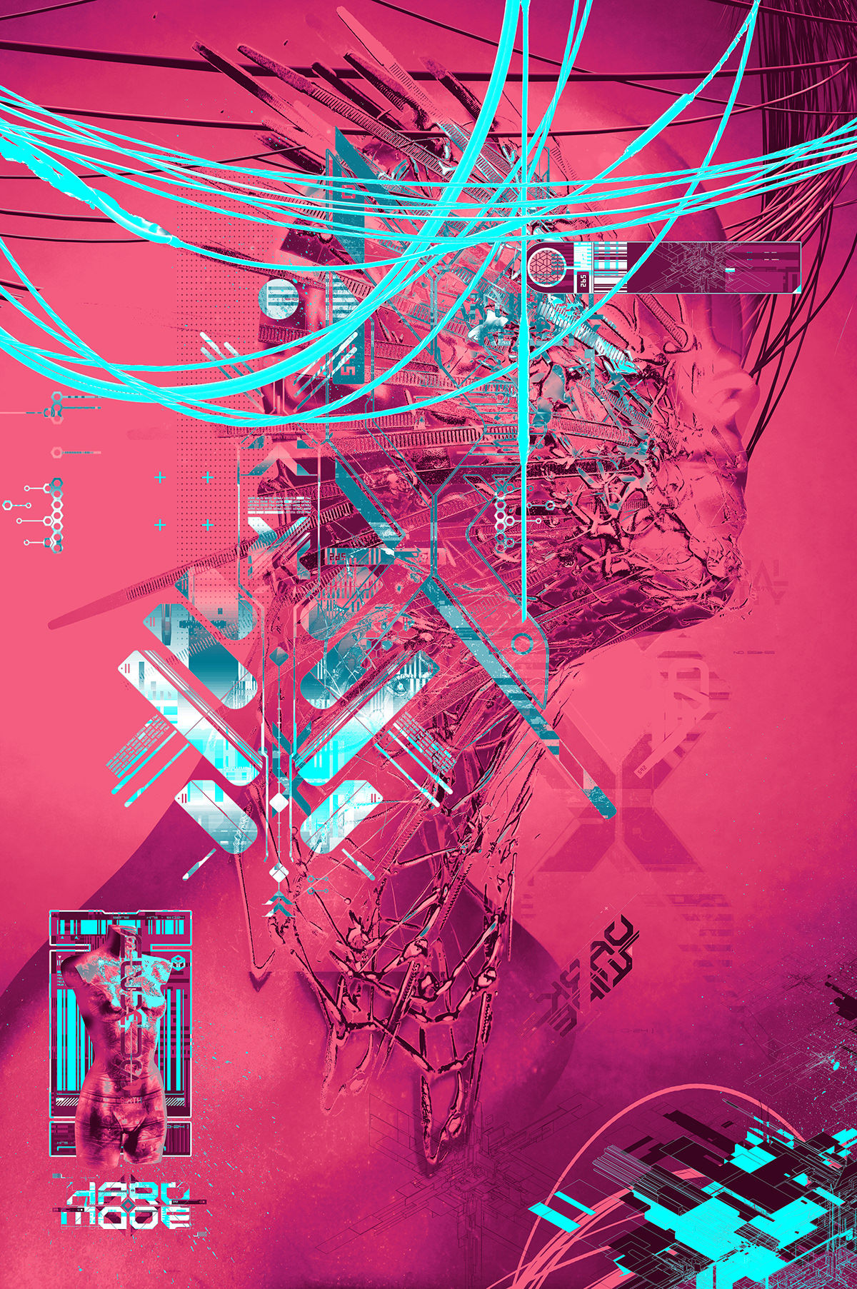 Wallpaper #pn0R9Y4Bnwiau_P6pBH626 In the Mood Cyberpunk Colors on Behance