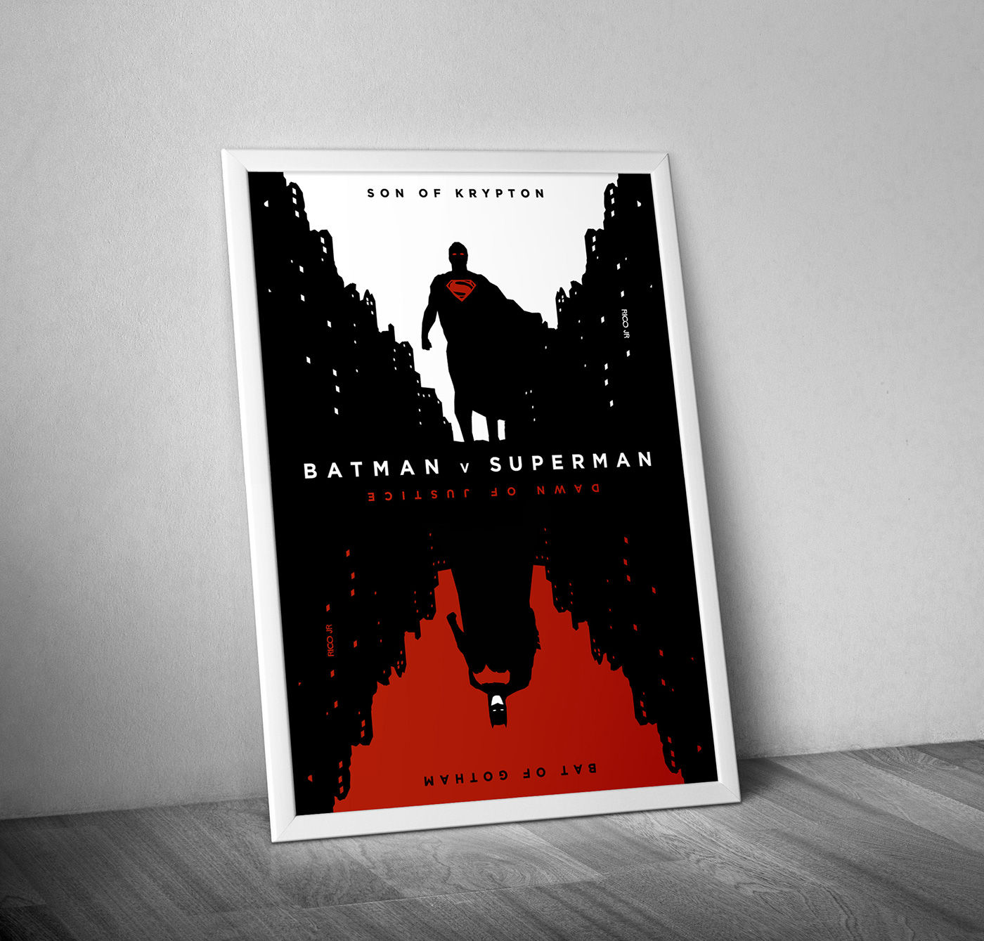 Wallpaper #XWcEDpMBSpphPi3-9ejJ159 Son of Krypton V Bat of Gotham Poster Art on Behance