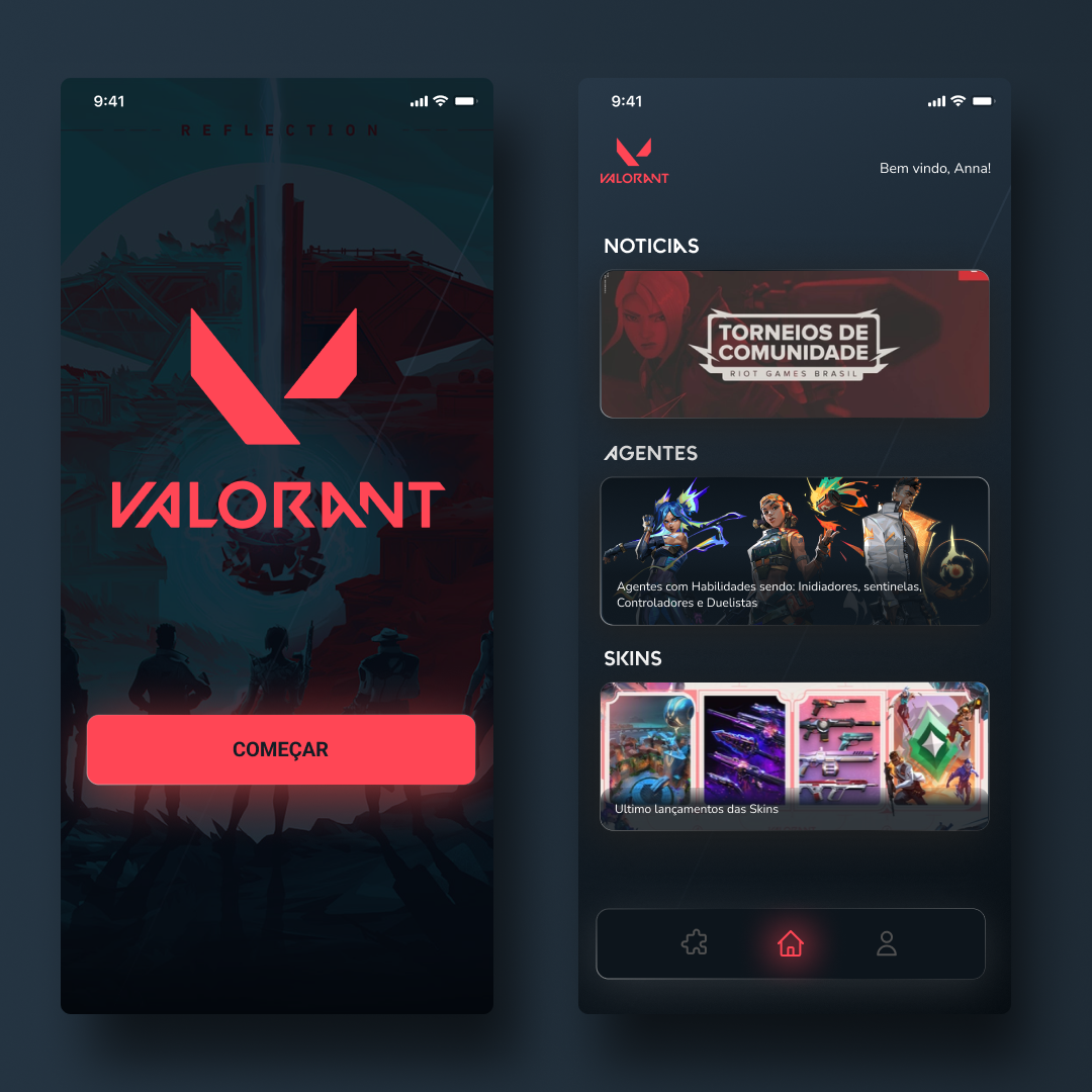 Wallpaper #0850b Slideshow Valorant New Uiux Designs