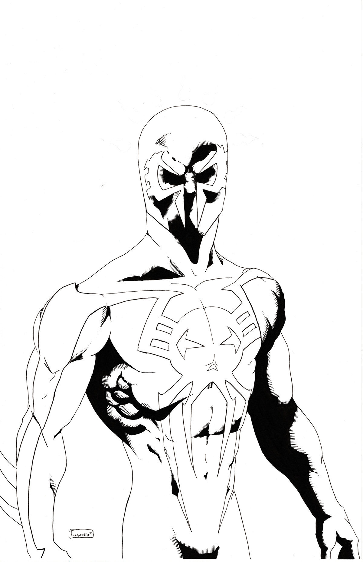 Wallpaper #6WhhGpMBSpphPi3-HhvO367 Spider Man 2099 Behance
