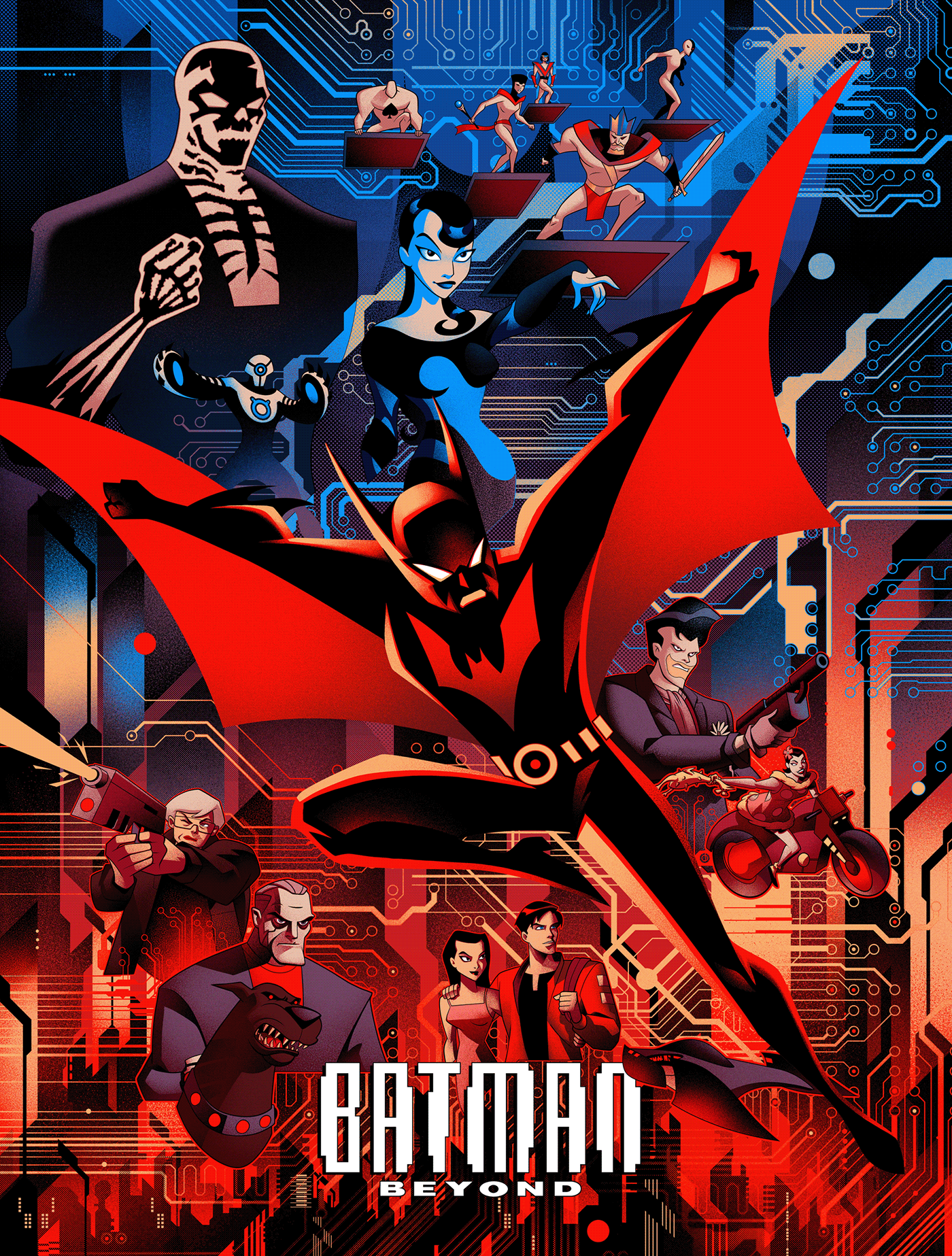 Wallpaper #2v_TaJMB3lSXT3zUxeQH100 Batman Beyond Behance