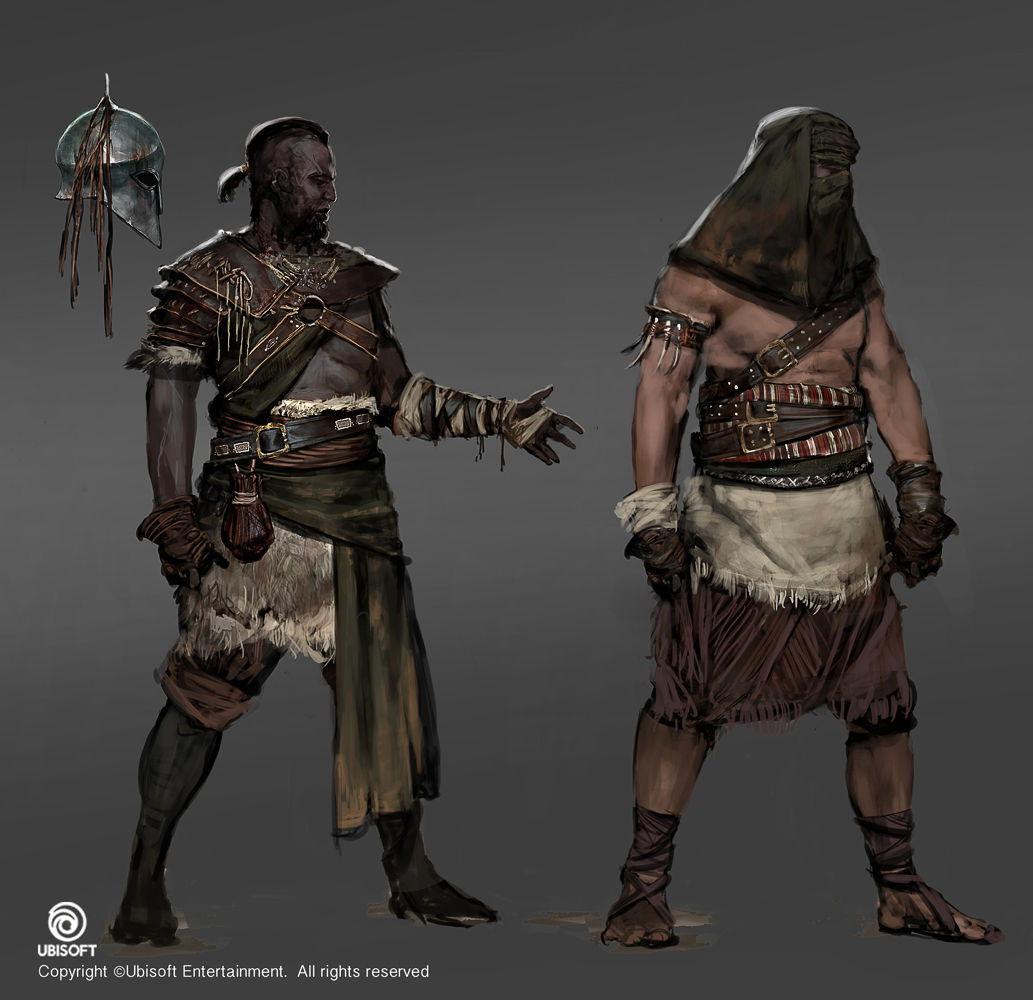 Wallpaper #DWdW85IBSpphPi3-jHVH38 Assassins Creed Origins Character Concept Art on Behance