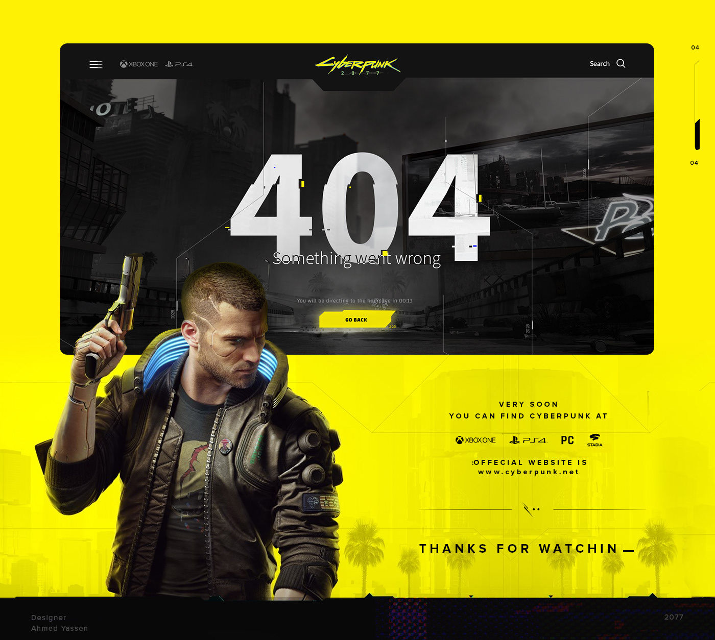 Wallpaper #5wOPYpMBpyOg8YnEjNLJ291 Cyberpunk 2077 Website Redesign Behance