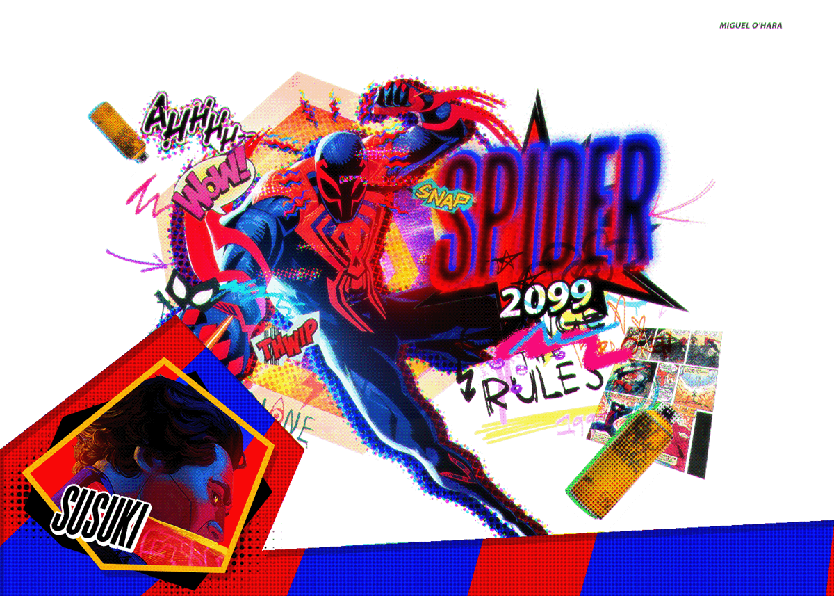 Wallpaper #QiwuSZMB0E1QgA7wj_Jf166 Spider Man Across the Spider Verse Project on Behance