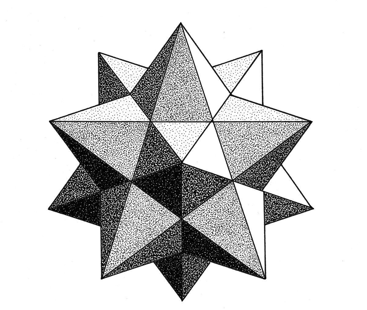 Wallpaper #jmiMFZMBSpphPi3-4wjh213 Dotwork Geometric on Behance