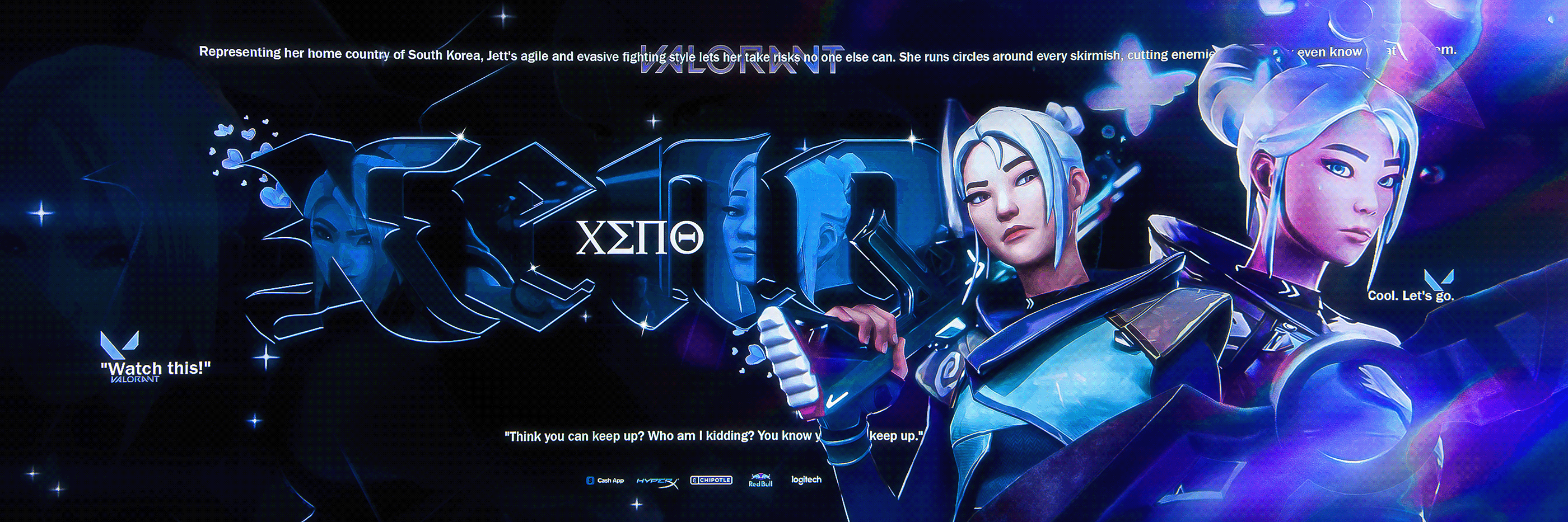 Wallpaper #yHdiJpMB-pgBXx60WKFd40 Valorant Headers on Behance
