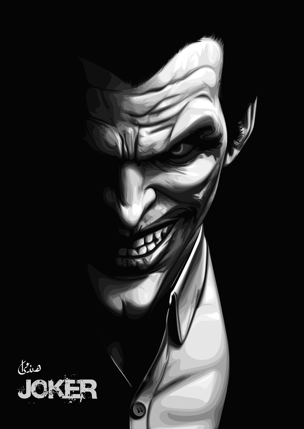 Wallpaper #I2f2-ZIBSpphPi3-EI8x207 El Joker Vector Art Behance