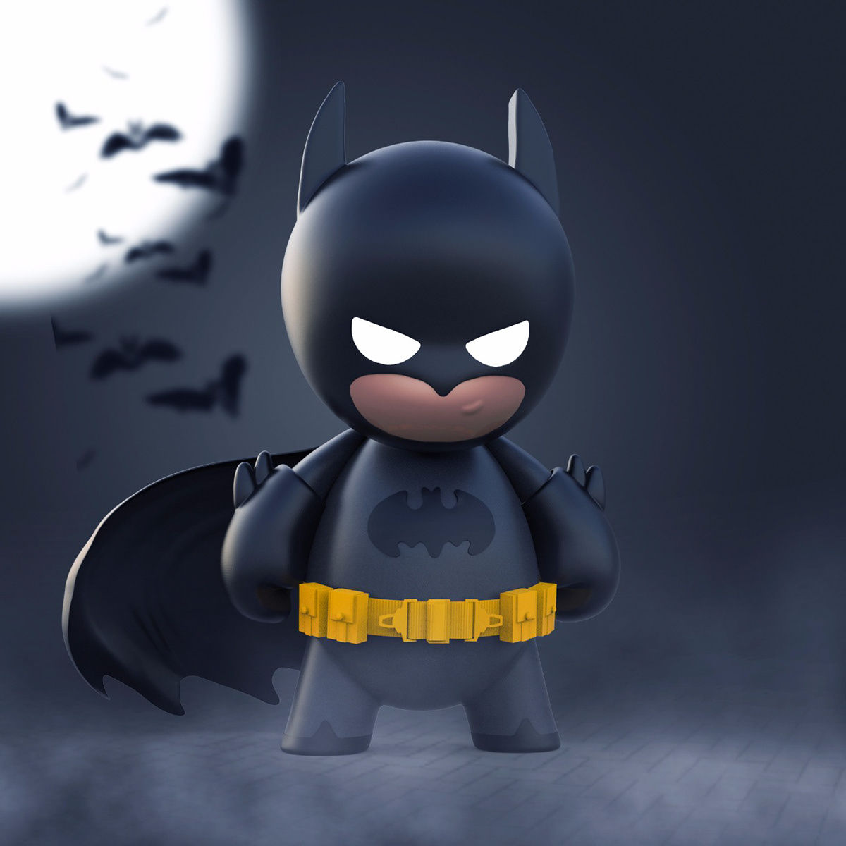 Wallpaper #uxnfK48BtGB6xQ78ao6l0 Baby Batman on Behance