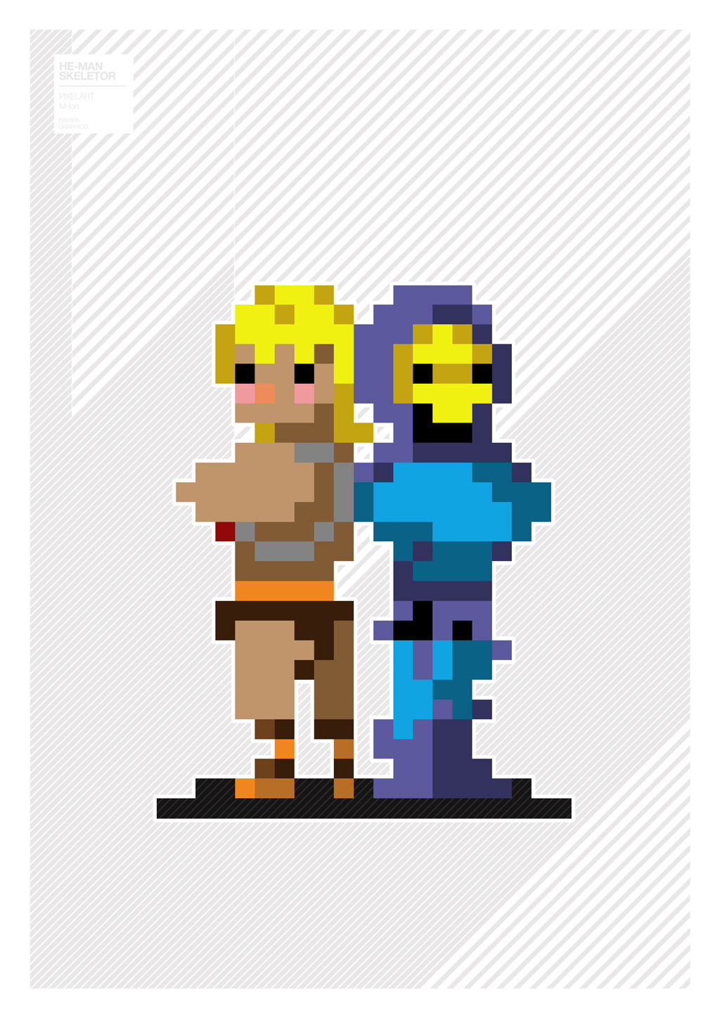 Wallpaper #42exDJMBSpphPi3-h9_r41 Pixel Art 80s Cartoons Behance