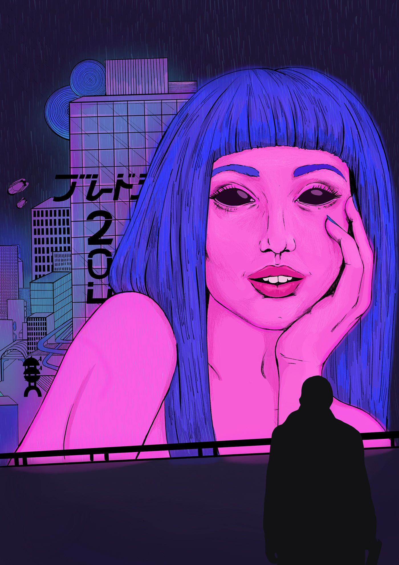 Wallpaper #NIJmQJMB0GiFKesMCsGr75 Blade Runner 2049 Joi on Behance
