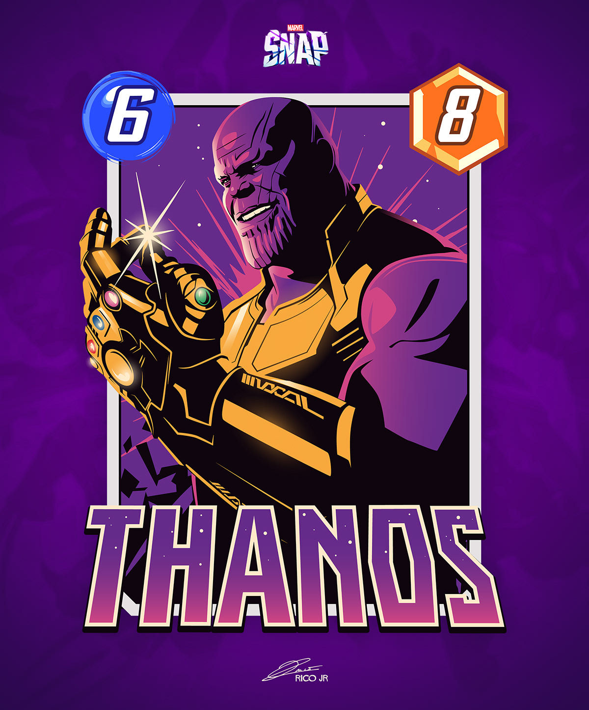 Wallpaper #eaVCOJMBVBiSkHCa2Y14359 Marvel Snap Cards Spider Man Hulk Thanos Behance