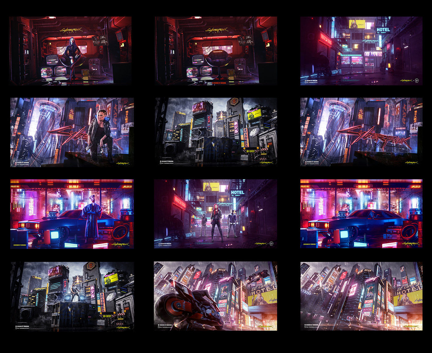 Wallpaper #pxlsBI8BtGB6xQ78CU5b48 Cyberpunk 2077 Fan Poster on Behance