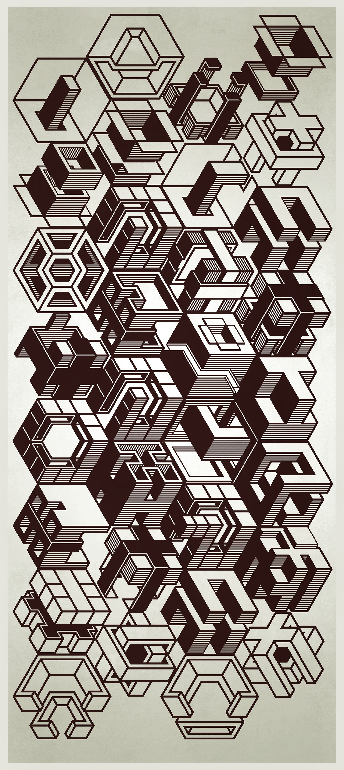 Wallpaper #A2er6ZIBSpphPi3-kEO4300 Triangle Draw 5 on Behance