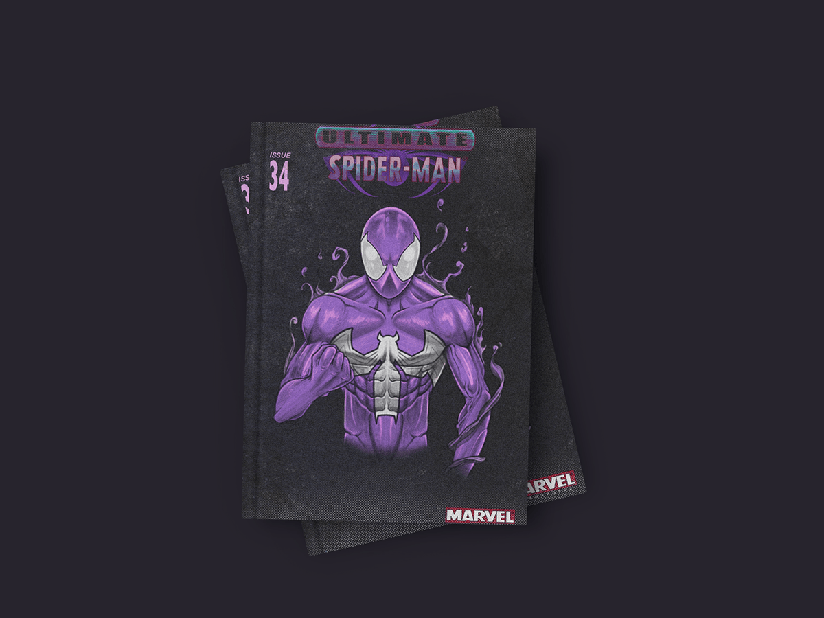 Wallpaper #Vq7GM5MBayWjSq6HtBy570 Ultimate Spider Man Symbiote on Behance