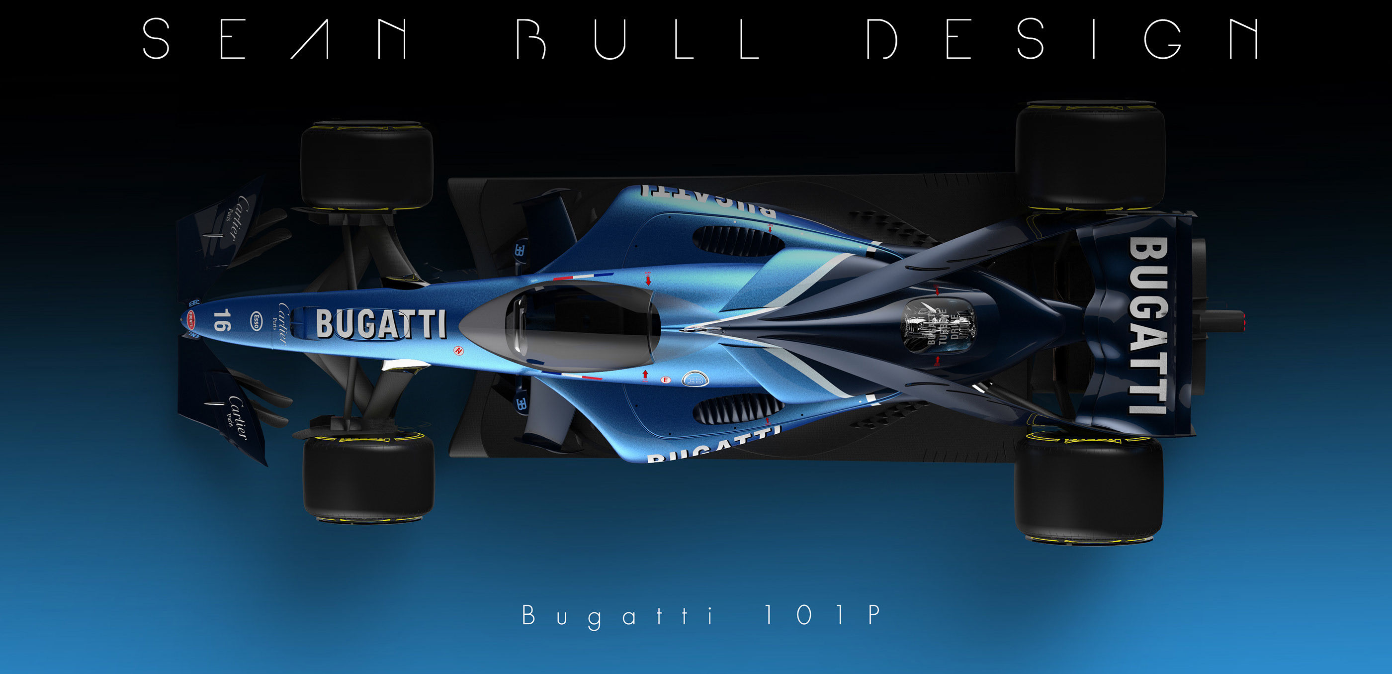 Wallpaper #gP9paZMB3lSXT3zU9OUB5 Bugatti 101p F1 2020 Concept the Story on Behance