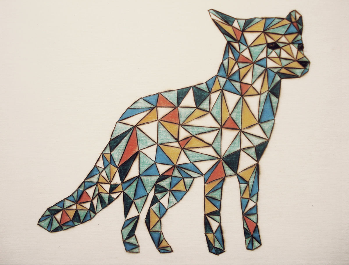 Wallpaper #6mcM8ZIBSpphPi3-jmn8245 Geometric Animals on Behance