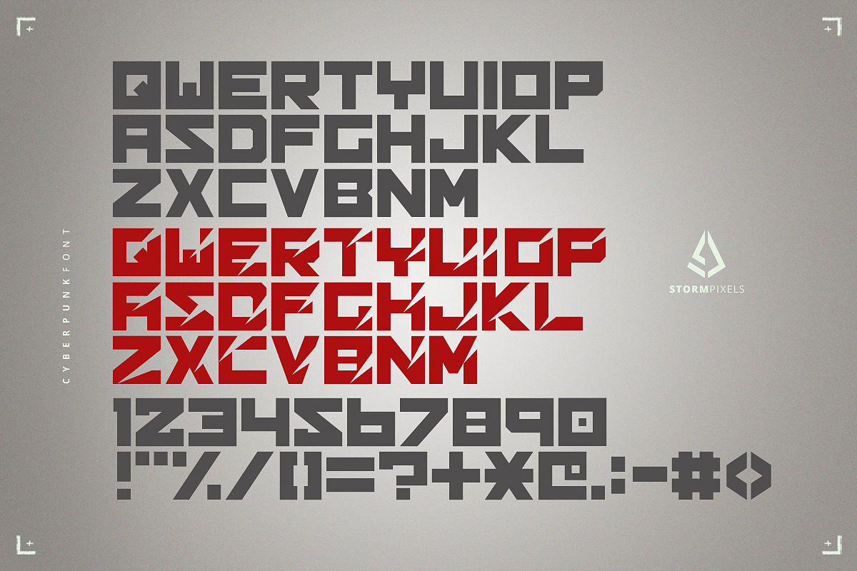Wallpaper #dRnIFo8BtGB6xQ78q27c43 Kata Cyberpunk Monospaced Font on Behance