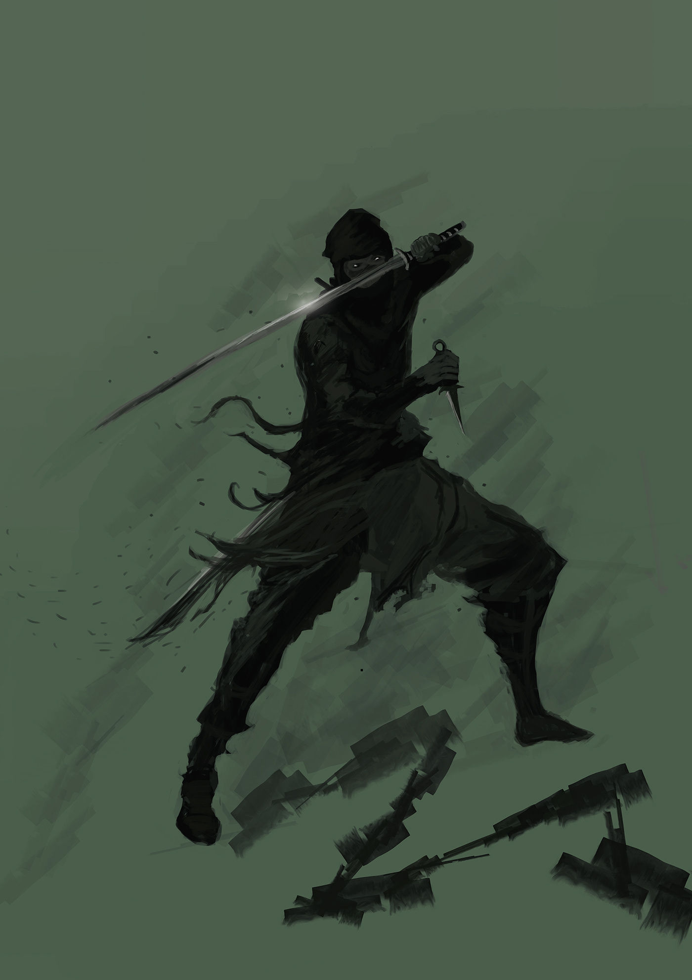 Wallpaper #Lx1VLZMBlOZrFDOk_dAO186 Ninja Concept Art on Behance