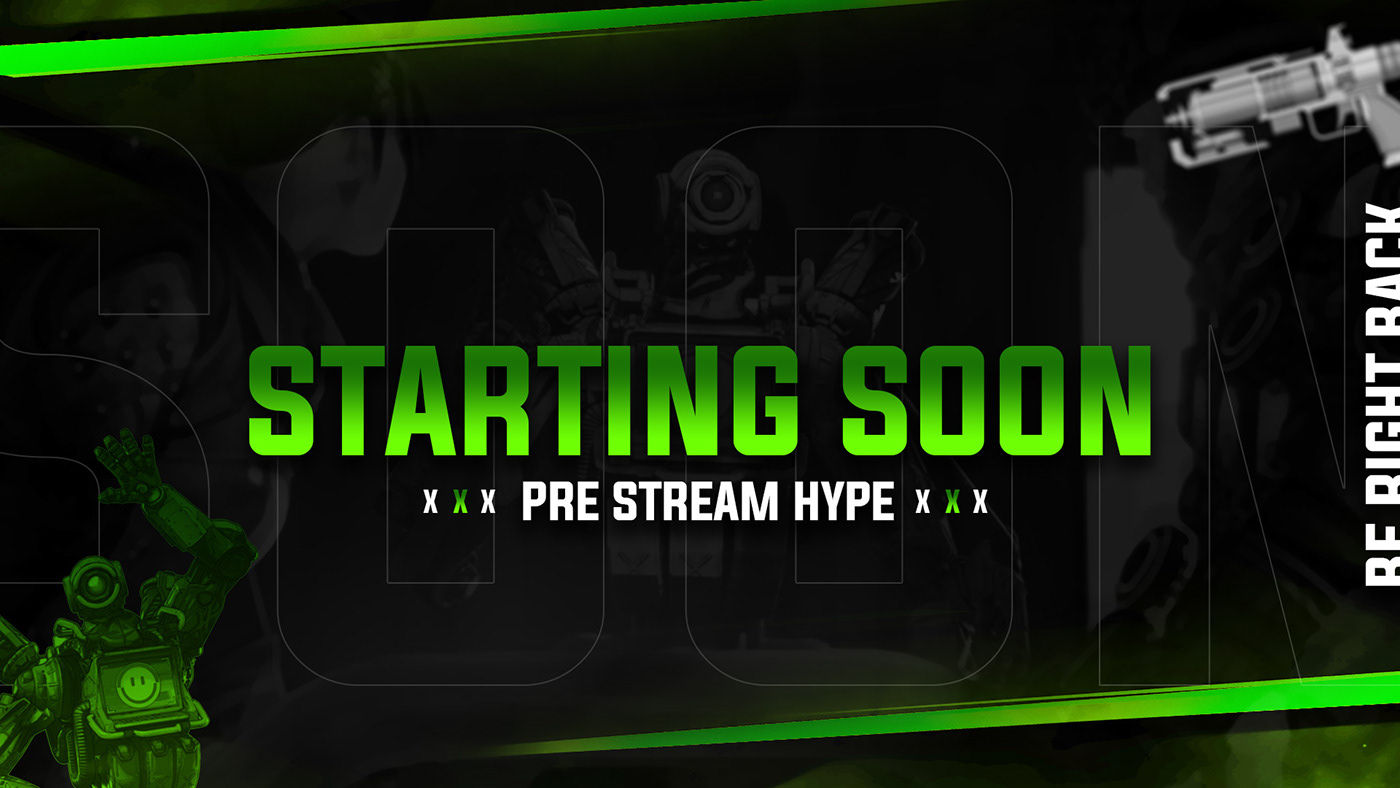 Wallpaper #r0DaL5MBJhL2WPba574_23 Apex Legends Stream Pack on Behance
