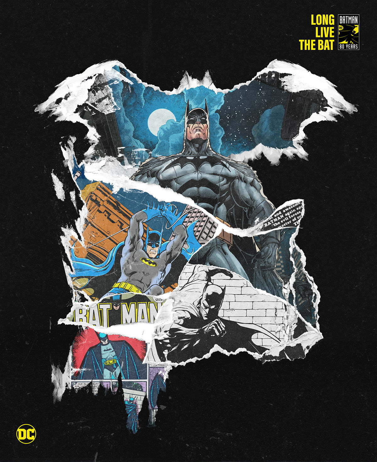 Wallpaper #qxnYK48BtGB6xQ78tY5r13 Warner Bros DC Comics Batman 80th 2019 on Behance