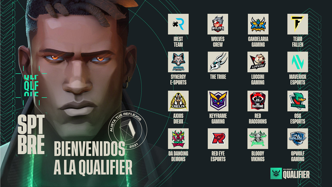 Wallpaper #P2f68pIBSpphPi3-gnOs201 Valorant National League Etapa Qualifier Behance