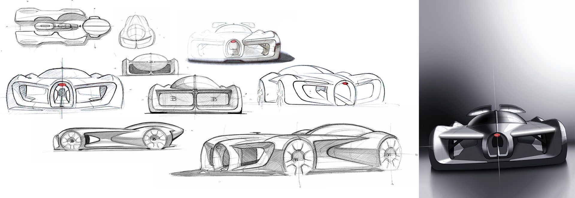 Wallpaper #a7gu3JIBJvJKYCmEdvp718 Bugatti Type 58s Thesis Project 2016 on Behance