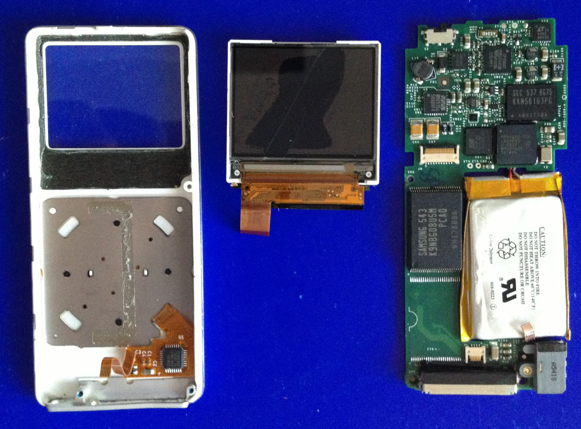 Wallpaper #m1MLNZMBYjRkjcHs_-ju337 iPod Nano 1st Gen 7 Whats Inside