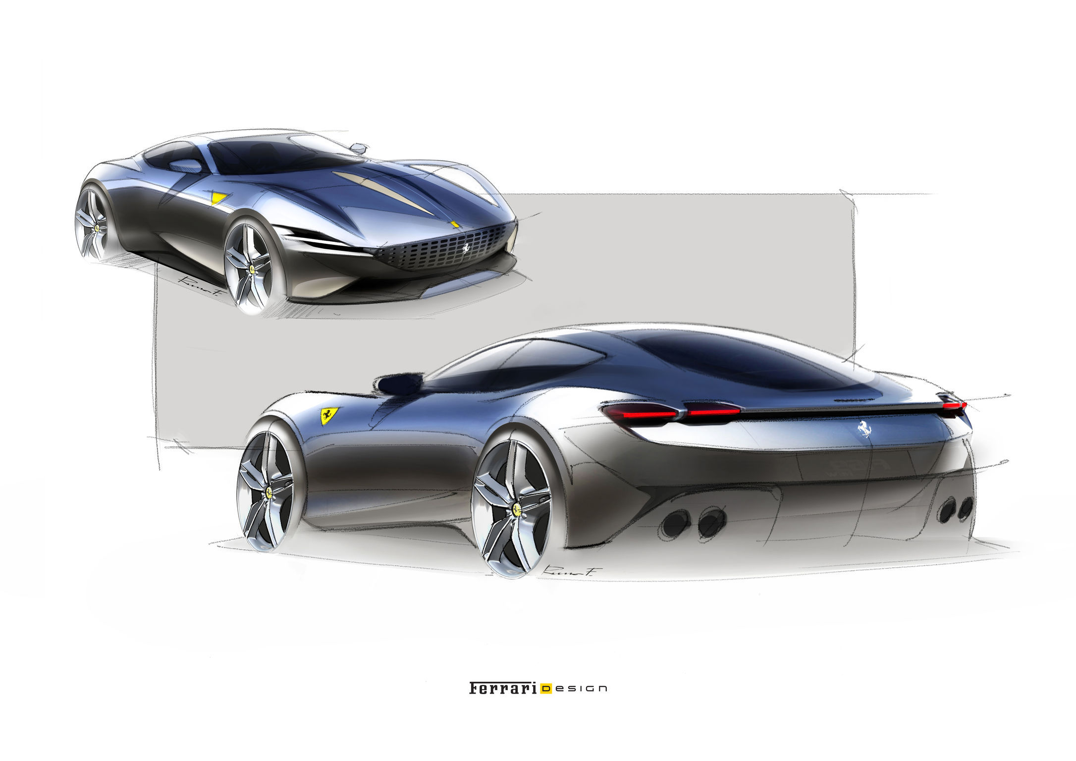 Wallpaper #xJmOP5MBUcASHT6nC8xI180 If Design Ferrari Roma