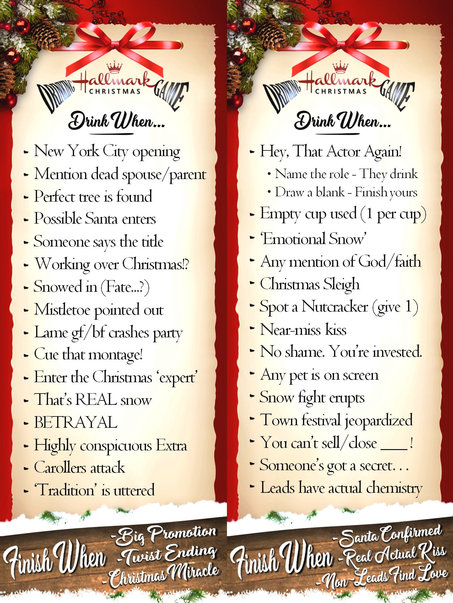 Wallpaper #Lv8aZ5MB3lSXT3zUROKT0 The Hallmark Christmas Movie Drinking Game Has Returned