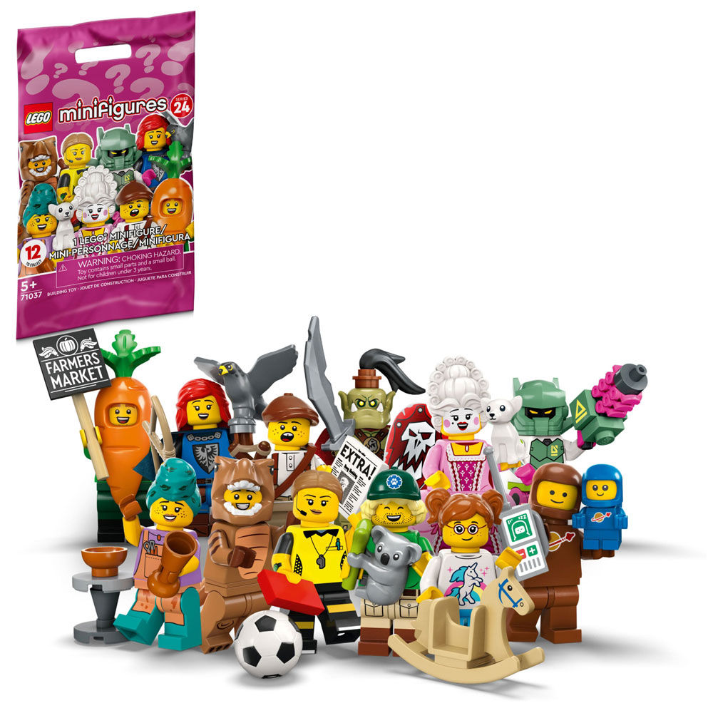 Wallpaper #VLgn2pIBJvJKYCmEXPAr38 Lego Minifigures Series 24 71037 Limited Edition Building Toy Set 1 of
